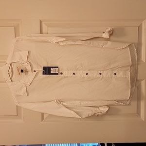 NWT - Oversized Button-down Blouse